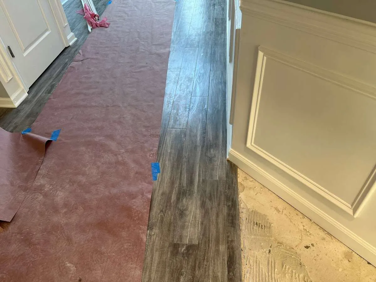 Completed marble shower restoration in Foothill Farms